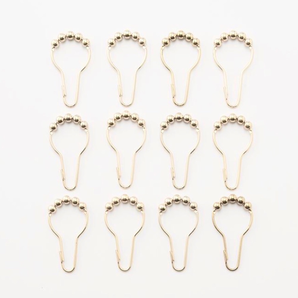 Schoolhouse Electric Shower Hooks Brass